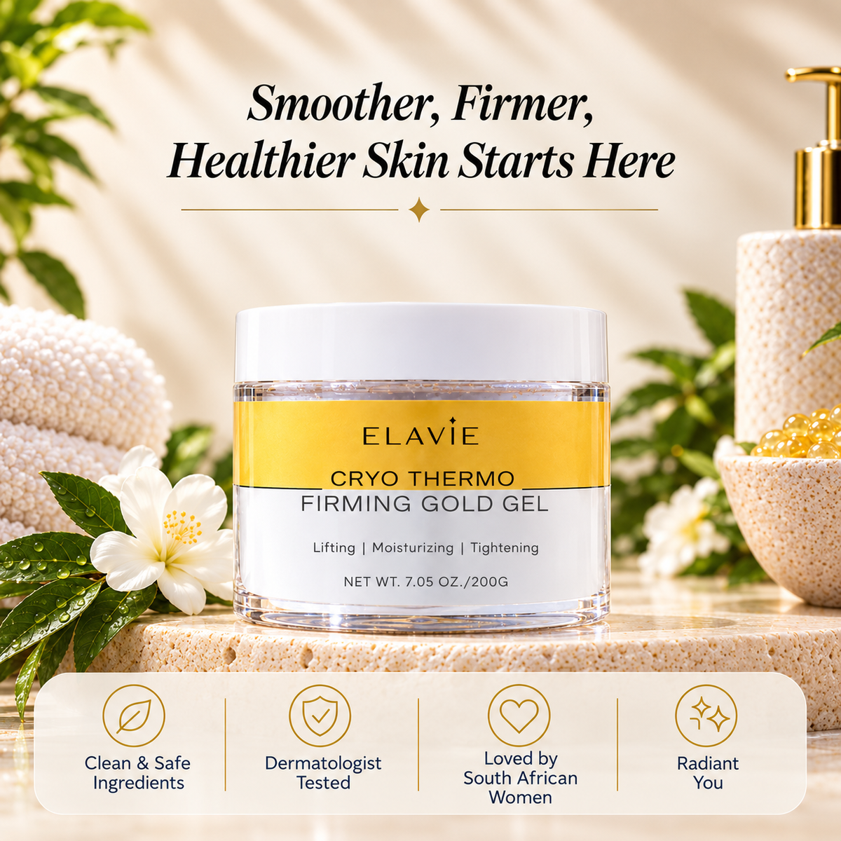 Elavie Gold Sculpt Firming Gel